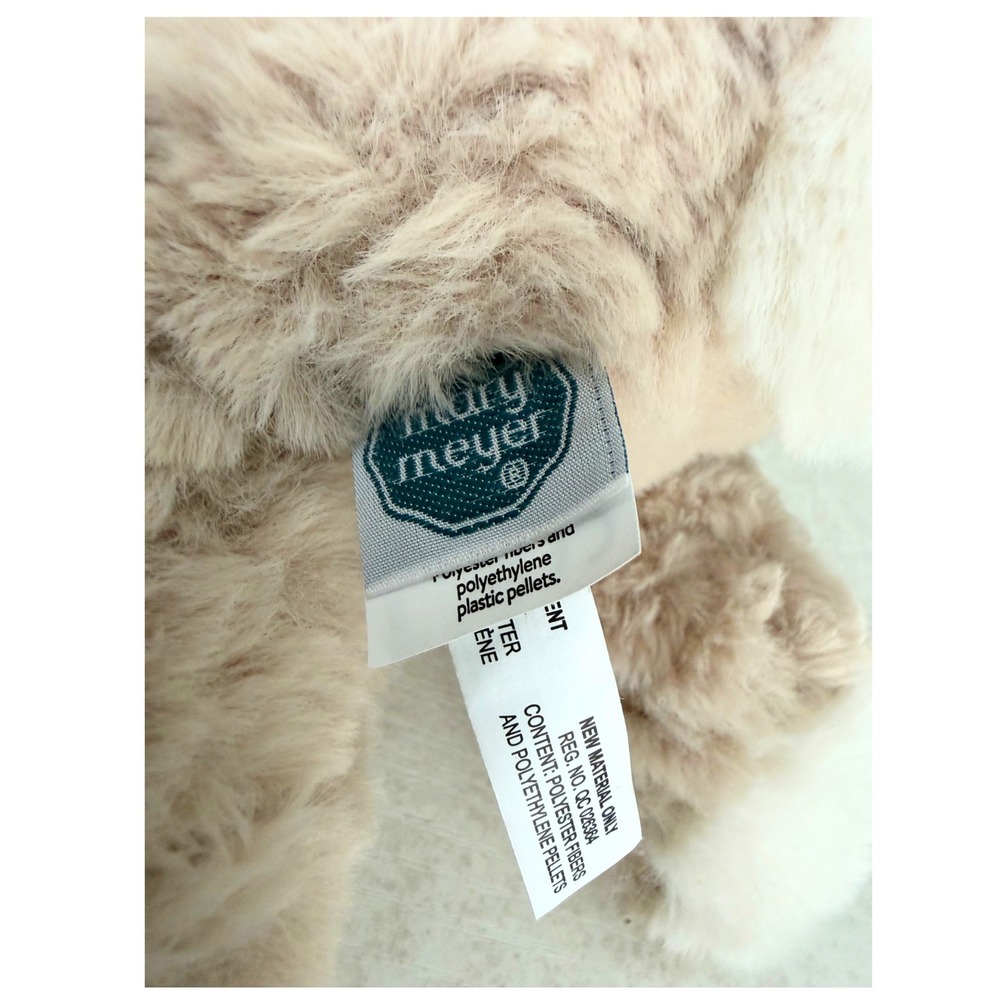 Mary Meyer Marshmallow Zoo Bunny Rabbit Plush Stuffed Animal Tan Taupe 13 Inch - Picture 6 of 6
